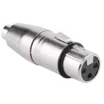 Proficon XLR F TO RCA F ADA 12 adaptor οικονομικός μετατροπέας φις canon